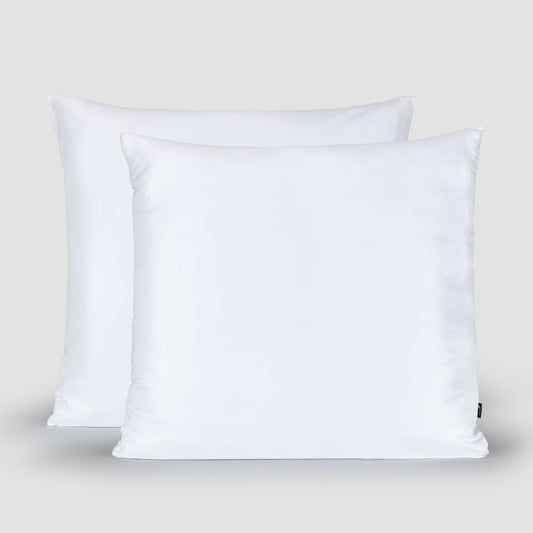 Kussensloop 100% bamboe Momo Cotton wit 80x80 cm – ultra zacht, satijnachtig, duurzaam en ademend