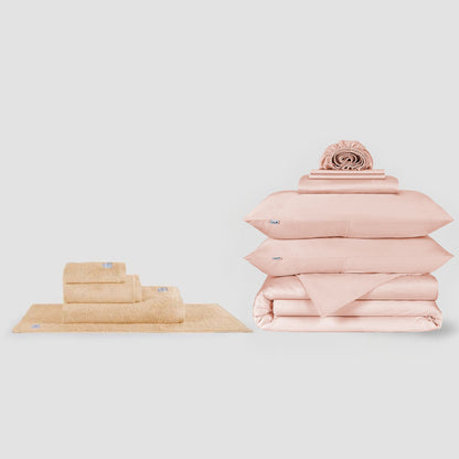 Complete Bed Linen Set + Towel Set