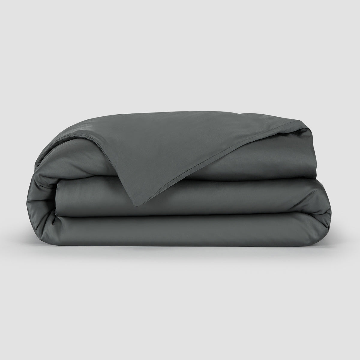 Capa de edredão Cinzento bambu by Momo Cotton – tecido de cetim 300 fios, suave, respirável e sustentável.